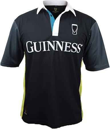 yellow and black rugby shirt