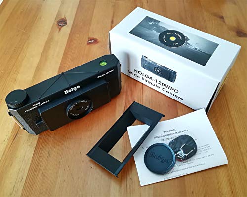 Holga 120 WPC Panoramic Pin Hole Camera Wide Format Film Lomo Camera Black