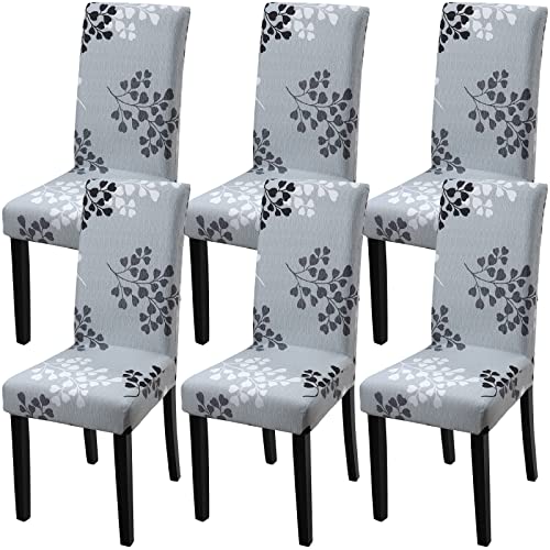 YISUN Stretch Dining Chair Covers Removable Washable Dining Room Chair