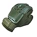 Maddog Tactical Half-Finger Paintball and Airsoft Gloves - Olive Green - Small/Medium