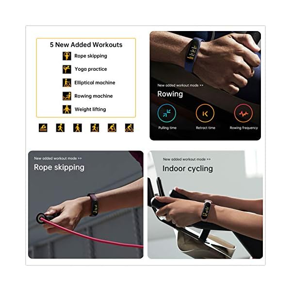 Xiaomi-Mi-Band-5-XMSH10HM-Smart-Fitness-Bracelet-Black Xiaomi Mi Band 5 6934177720192