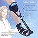 Plantar Fasciitis Night Splint Drop Foot Brace, Ankle Support with Adjustable Elastic Strap for Effective Relief from Plantar Fasciitis, Achilles Tendonitis and Calf Pain