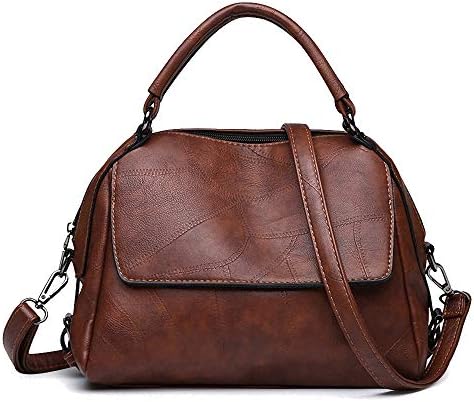 Top-Handle Handbags and Purses for Women - Vegan Leather Ladies Crossbody Shoulder Tote Bags