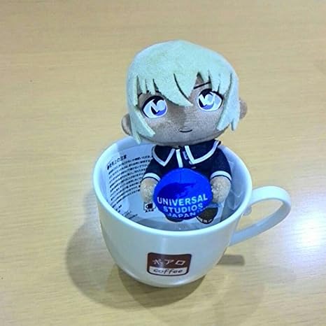 Amazon Co Jp Usj限定 名探偵コナン コーヒーカップ マグカップ 喫茶ポアロcoffee 安室透 ぬいぐるみセット 完売品 ホビー 通販