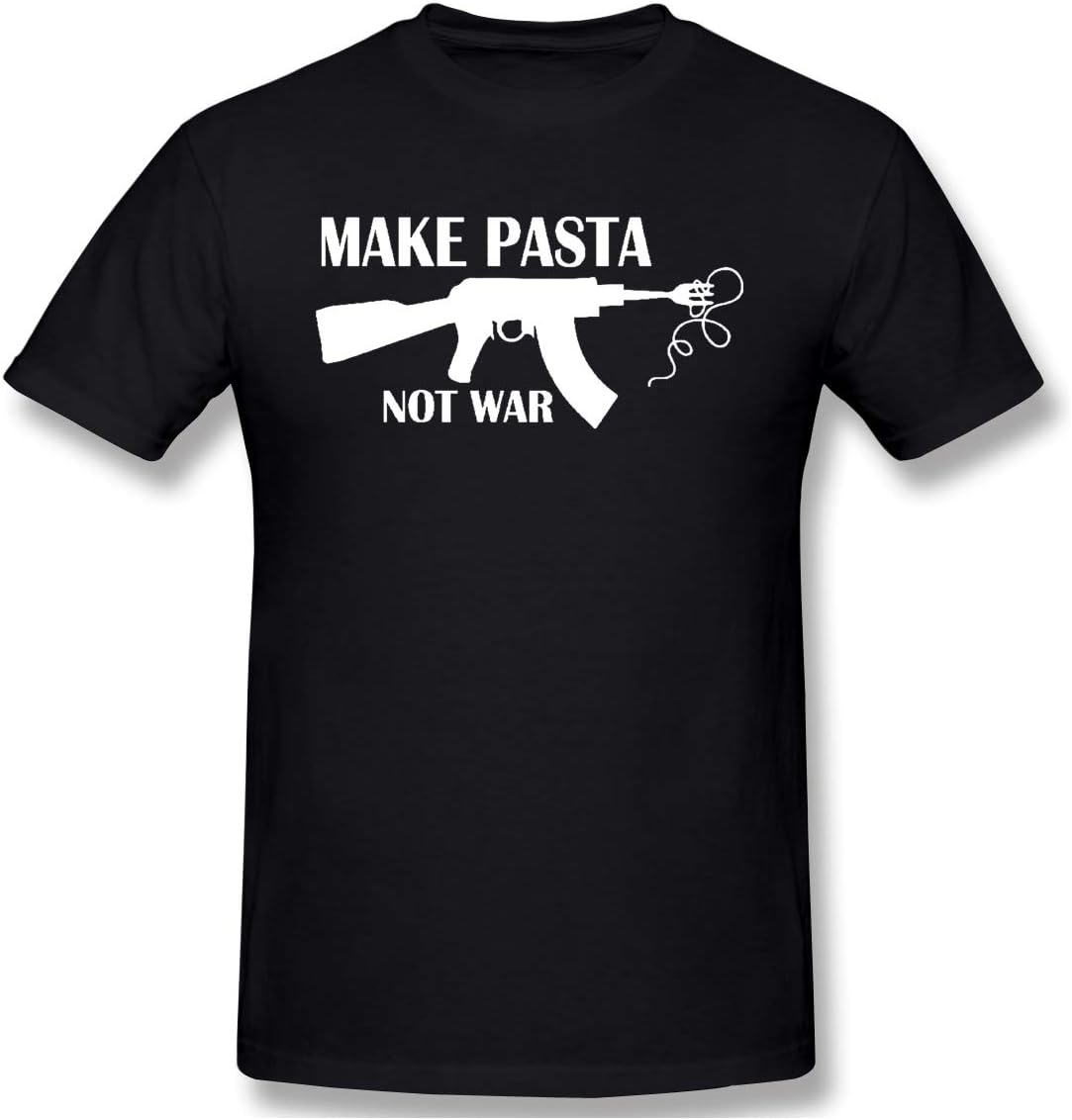 Hetalia Axis Powers Make Pasta Not War Black Men's T-Shirt