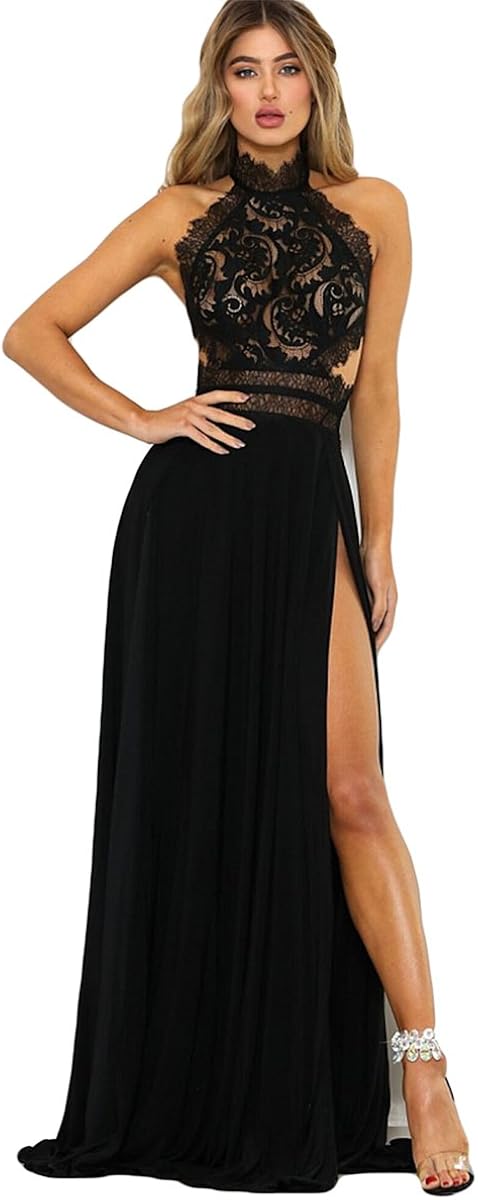 sleeveless turtleneck maxi dress