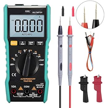 Autoranging Multimeter With Test for Capantance - TRMS 6000 Mearuring
