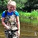 TideWe Chest Wader for Toddler & Children, Neoprene Waterproof Insulated Hunting Wader for Boy and Girl, Cleated Bootfoot Wader, Hunting & Fishing Wader Realtree MAX5 Camo
