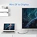 BENGIX Mini Display Port 1.2(Thunderbolt compatible) to HDMI/DVI/VGA 3 in 1 Adapter Plug and Play Convert Cable for iMac MacBook Surface Book Surface Pro ThinkPad Carbon X1 (White)