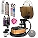 Aura Allure Spray Tanning Machine System with Norvell Airbrush Tan Solution Sunless Pro Kit Bundle and Bronze Pop Up Tent