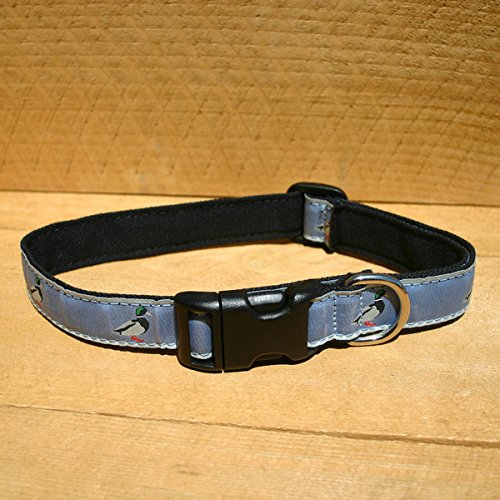 1" Slate Blue Mallard Large Hemp Collar