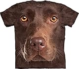 Chocolate Lab Face T-Shirt