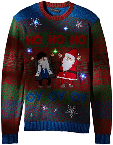 Blizzard Bay Men's Ho Oy Crew Neck Ugly Xmas - Image 3