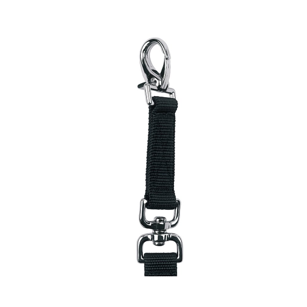 Kerbl Lunge Line, Snap Hook and Swivel, Lunge Lunging, 750 cm, Black