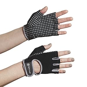 Gaiam Yoga Gloves (Dot Pattern May Vary)