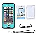 iPhone 6 Plus Waterproof Case,Easylife 6.6 feet Underwater Waterproof Shockproof Dirtproof Snowproof Full Sealed Protective Case Cover for iPhone 6s Plus (5.5”)-Blue