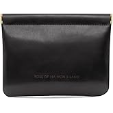 OULIGET Small Purse Makeup Bag for Women with inner bag,Elastic Open Close Storage Bag Mini Travel Storage Bag,Waterproof Organizer Pouch for Lipstick Cosmetics Headphones Jewelry (Black)