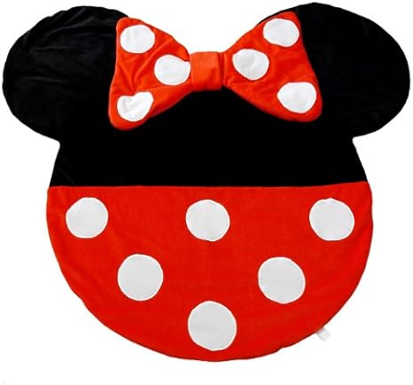 Amazon Disney ディズニー ミニーマウス シルエット Big マット 滑り止め付き ブラック 黒 レッド 赤 並行輸入品 ラグ カーペット オンライン通販