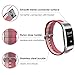 SWEES For Fitbit Charge 2 Bands Nylon, Woven Nylon Breathable Sport Strap Small Large Bands (5.3