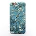 GOLINK iPhone 6 Case for Girls/iPhone 6 Floral Case, Floral Series Slim-fit Blossoming Almond Tree Van Gogh TPU Case for iPhone 6/6S (4.7 inch) - Blossoming Almond Tree