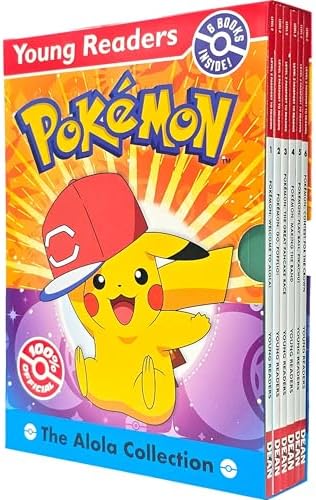 Orchard Books Pokemon Adventure Collection - 8 Book Box Set