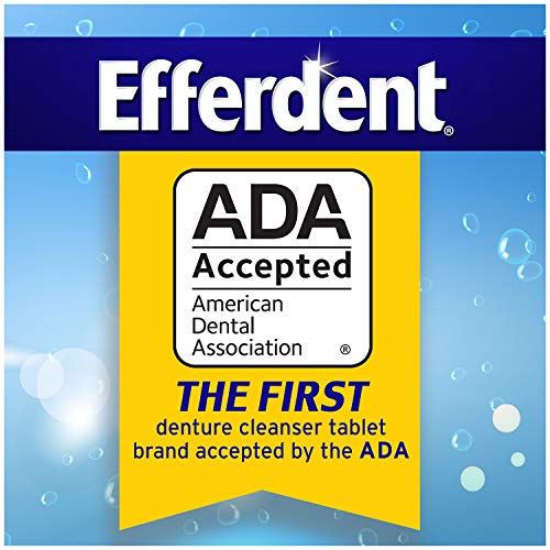 6 Efferdent+Anti+Bacterial+Denture+Cleanser+Stubborn