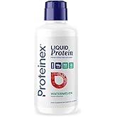 Proteinex Medical Grade Liquid Hydrolized Collagen Protein - Women and Men for Healthy Skin, Hair and Nails, Zero Sugars & Ready to Drink Protein Drink (30 Fl Oz, Watermelon)