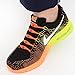 No-Tie Elastic Shoelaces for Kids and Adults - Orange