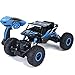 SZJJX RC Rock Off-Road Vehicle 2.4Ghz 4WD High Speed 1:18 Racing Cars RC Cars Remote Radio Control Cars Electric Rock Crawler Electric Buggy Hobby Car Fast Race Crawler Truck-Blue