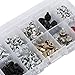 BESTTOYHOME 228pcs Personal Computer Screws & Standoffs Set Assortment Kit for Mother Board