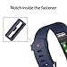 RedTaro Replacement Bands Compatible with Fitbit Charge 2, Classic & Special Edition Adjustable Sport Wristbands for Fitbit Charge 2 Women Men Large Small Navy Blue