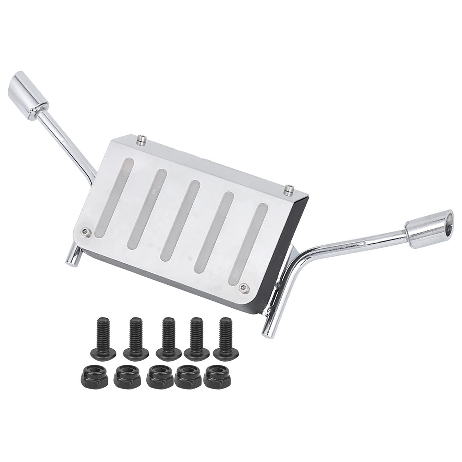 Drfeify RC Fuel Tank Exhaust Pipe Vehicles Spare Parts Compatible With 1/10 RC Model Car