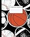Composition Notebook: NIfty Wide Ruled Paper Notebook Journal | Pretty Basketball & Football Wide Blank Lined Workbook for Teens Kids Students Girls for Home School College for Writing Notes.