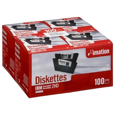 Imation 3.5 - Inch 1.44MB Preformatted IBM 100-Pack