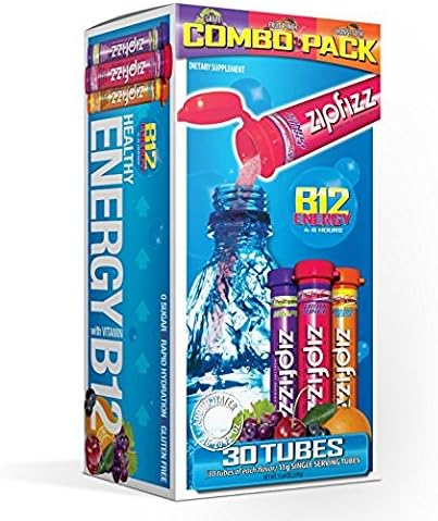 Zipfizz Healthy Energy Drink Mix, Variety 2 Pack ( 60 Count Total )