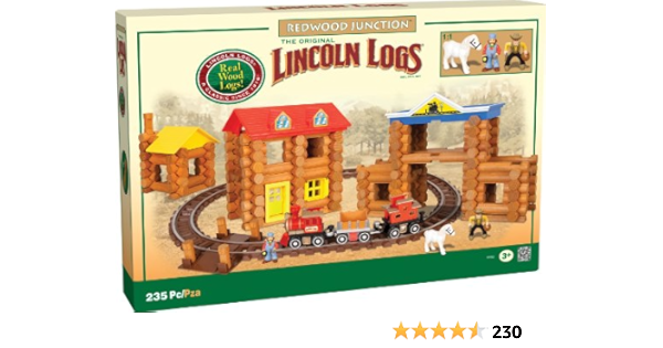 lincoln logs on the trail