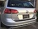 Rear Bumper Protector Fits 2015 2018 VOLKSWAGEN GOLF ALLTRACK SPORTWAGEN WAGON
