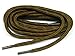 54 Inch Rust w/Black Brown proTOUGH(tm) Heavy Duty Kevlar Reinforced Boot Laces Shoelaces - 2 Pair Pack