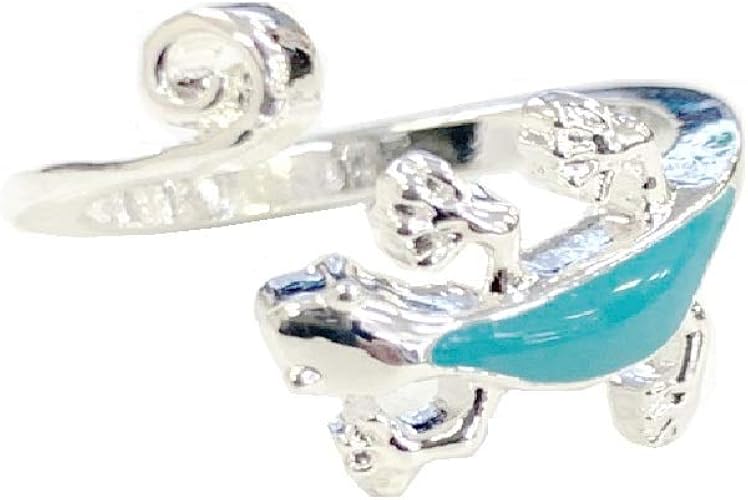 Amazon ヤモリ トカゲ ブルーリング 指輪 爬虫類 リング アクセサリー 調節可能 お洒落 オシャレ 男女兼用 メンズ レディース オリジナル 個性的 アイテム ファッション 縁起 金運 ヒップホップ ジュエリー Hiphop ストリート系 B系 開運 成功 風水 飾り物 誕生日