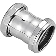 ZM 1-1/2-Inch or 1-1/4-Inch by 1-1/2-Inch Straight Extension Coupling Trap Adapter, Brass