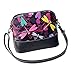 Clearance Sale! ZOMUSAR Women Fashion PU Leather Zipper Small Deer Splice Handbag Shoulder Shell Bag Shiny Crossbody Tote Bag (White-B)