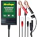 Mroinge MBC010 Automotive Trickle Maintainer 12V 1A Smart Automatic Charger for Car Motorcycle Boat Lawn Mower SLA ATV Wet Agm Gel Cell Lead Acid Batteries primary
