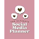 Social Media Planner: Social Media Planner and Tracker for Influencers and Social Media Managers - Gift for Influencers - 6 Month Undated Social Media Planner.