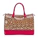Hynes Victory Woman Jelly Candy Tote Handbag(Leopard)