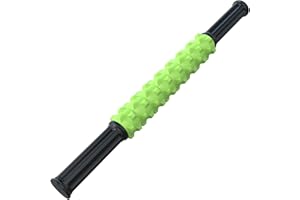 ARGOMAX Massage Stick, Manual Massage Stick, Muscle Rolling Stick for Relieving Muscle Soreness and Reducing Muscle Spasm and Tension. Green.
