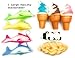 Slow Rising and Spongy Squishies Toy 30 Pack & 1 Large Size Guaranteed. Variety of sizes. Random Kawaii Squishy Styles in each pack. By O-Sadie