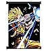 1 X Dragon Ball Z Super Saiyan Goku Anime Fabric Wall Scroll Poster (16x21) Inches