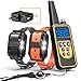 Cambond Dog Shock Collar for 2 Dogs, 2600ft Range Waterproof Dog Training Collar with Remote Electronic Dog Collar for Medium and Large Breed Dog with 4 Training Modes Light Shock Vibration Beep