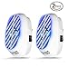 Flightbird 1W Plug in Bug Zapper, [2018 Newest] 4 Pcs UV Light Protects 500 Sq Ft,Energy-Efficient Economic Silent Electric Indoor Mosquito Killer Lamp Insect Killer Trap for Pest/Moth/Flies (2 Pack)