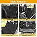Mancro Car Seat Covers for Dogs,100% Waterproof Backseat Cover for Dogs with Mesh Window Side Flaps, Convertible Scratch Proof Pet Seat Cover Hammock, Durable Soft Seat Protector for Cars Trucks SUVs